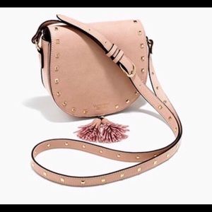 Victoria secret crossbody purse pale pink NWT